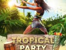 15 Standard Tropical Flyer Template Photo with Tropical Flyer Template