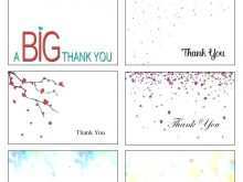15 The Best Free Printable Thank You Card Template Word Formating by Free Printable Thank You Card Template Word