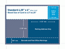 15 The Best Usps Postcard Guidelines Template Maker with Usps Postcard Guidelines Template