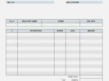15 Visiting Blank Invoice Template For Excel With Stunning Design for Blank Invoice Template For Excel