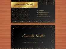 15 Visiting Business Card Template Gold Free in Photoshop by Business Card Template Gold Free