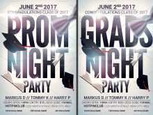 Graduation Party Flyer Template