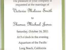 15 Visiting Invitation Card Format English for Ms Word with Invitation Card Format English