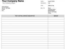 Personal Invoice Template Word Uk