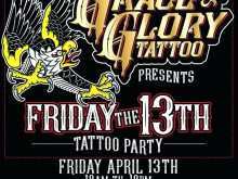 15 Visiting Tattoo Party Flyer Template Free in Photoshop with Tattoo Party Flyer Template Free