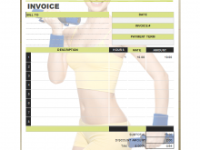16 Adding Personal Name Invoice Template in Photoshop with Personal Name Invoice Template
