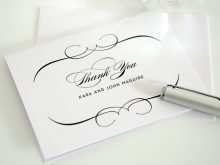 16 Adding Wedding Thank You Card Template Free Download For Free with Wedding Thank You Card Template Free Download