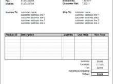 16 Best Tax Invoice Blank Template in Photoshop by Tax Invoice Blank Template