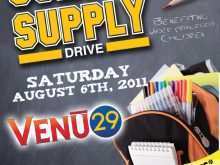 16 Blank Back To School Supply Drive Flyer Template For Free for Back To School Supply Drive Flyer Template