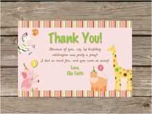16 Blank Birthday Thank You Card Templates Now with Birthday Thank You Card Templates