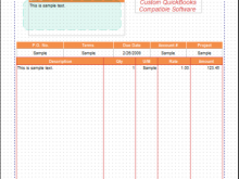 16 Blank Invoice Template Quickbooks PSD File by Invoice Template Quickbooks