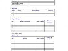 16 Blank Lab Meeting Agenda Template Maker by Lab Meeting Agenda Template
