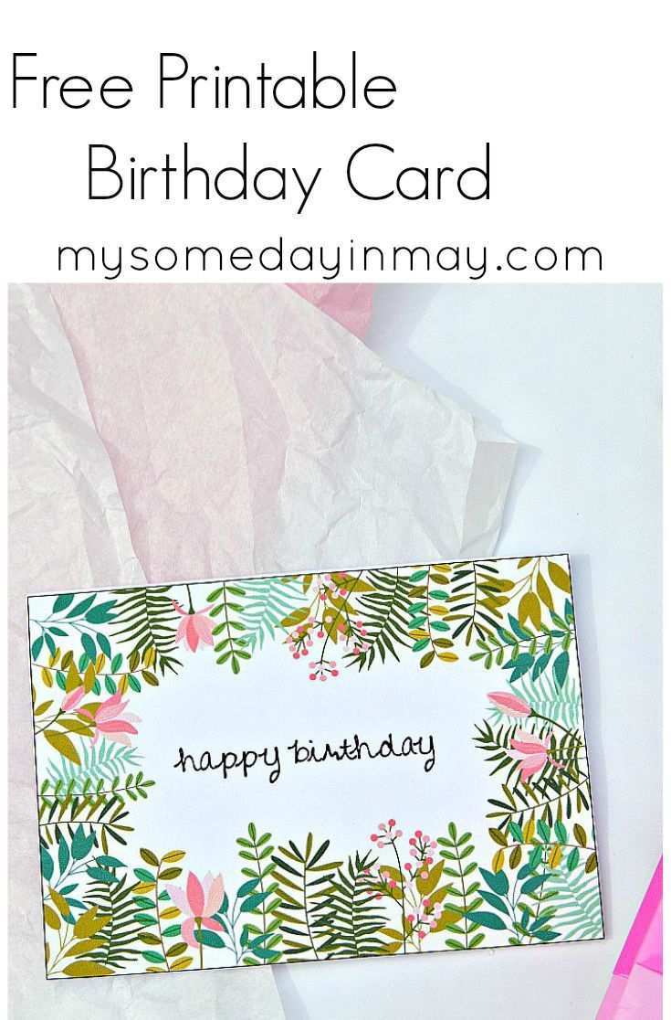 16 Create Birthday Card Template With Photo Free Now for Birthday Card Template With Photo Free