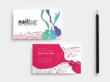 16 Create Business Card Templates For Nail Salon Formating by Business Card Templates For Nail Salon