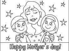 16 Create Mother S Day Card Template Black And White Templates with Mother S Day Card Template Black And White