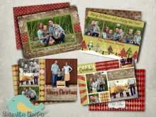 16 Create Rustic Christmas Card Template For Free with Rustic Christmas Card Template