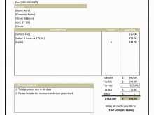 16 Create Tax Invoice Template Ms Word in Word for Tax Invoice Template Ms Word