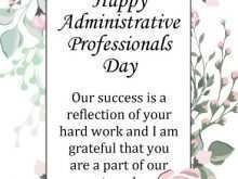 16 Creative Administrative Professionals Day Flyer Template With Stunning Design for Administrative Professionals Day Flyer Template