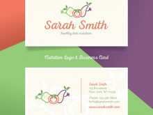 16 Creative Business Card Template Dietitian For Free with Business Card Template Dietitian