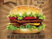 16 Customize Burger Promotion Flyer Template For Free with Burger Promotion Flyer Template