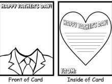 16 Customize Father S Day Card Craft Template With Stunning Design with Father S Day Card Craft Template