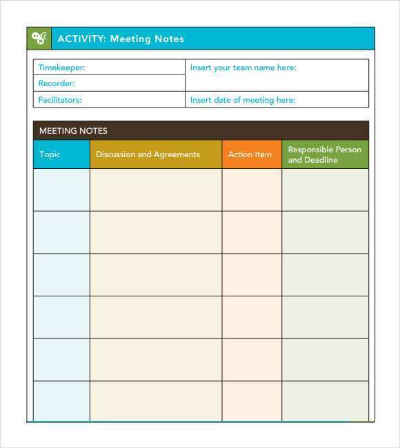 16 Customize Meeting Agenda Notes Template in Photoshop by Meeting Agenda Notes Template