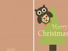 Merry Christmas Card Template Printable