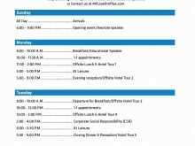 16 Customize Our Free Event Agenda Planning Template Photo for Event Agenda Planning Template