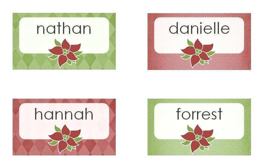 16 Customize Our Free Holiday Place Card Template Word Photo for Holiday Place Card Template Word
