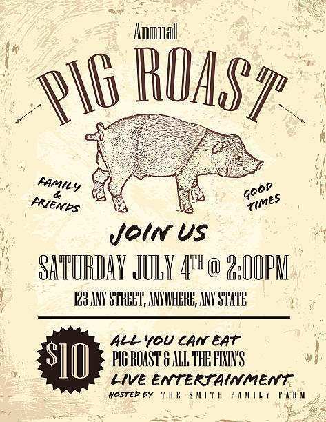 16 Customize Our Free Pig Roast Flyer Template Free for Ms Word for Pig Roast Flyer Template Free