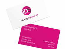 16 Format Business Card Template In Indesign with Business Card Template In Indesign