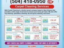 16 Format Carpet Cleaning Flyer Template With Stunning Design with Carpet Cleaning Flyer Template