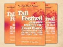 16 Format Fall Festival Flyer Template Photo by Fall Festival Flyer Template
