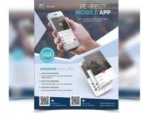 16 Format Mobile App Flyer Template Free Formating by Mobile App Flyer Template Free