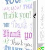 16 Format Thank You Card Template Free Photo PSD File for Thank You Card Template Free Photo