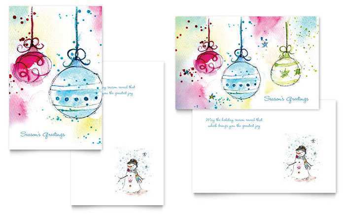 16 Free Christmas Card Template Publisher Templates with Christmas Card Template Publisher