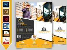 16 Free Printable Construction Flyer Template PSD File by Construction Flyer Template