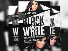 16 Online Black And White Party Flyer Template in Word by Black And White Party Flyer Template