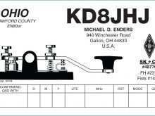 16 Online Free Qsl Card Template Photo with Free Qsl Card Template