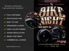 16 Online Motorcycle Ride Flyer Template With Stunning Design for Motorcycle Ride Flyer Template