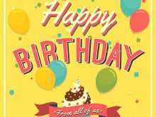 16 Printable Download A Birthday Card Template in Photoshop with Download A Birthday Card Template