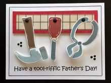 16 Printable Father S Day Tool Card Template in Word with Father S Day Tool Card Template