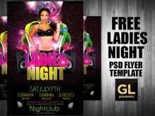 16 Printable Ladies Night Flyer Template Free in Word for Ladies Night Flyer Template Free