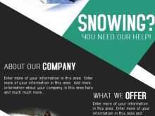 16 Printable Snow Plowing Flyer Template Now for Snow Plowing Flyer Template