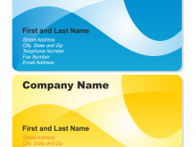 16 Printable Yellow Name Card Template For Free for Yellow Name Card Template