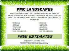 16 Report Lawn Mowing Flyer Template Free with Lawn Mowing Flyer Template Free