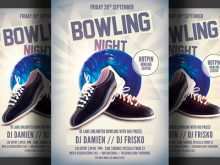 16 Standard Bowling Night Flyer Template PSD File with Bowling Night Flyer Template