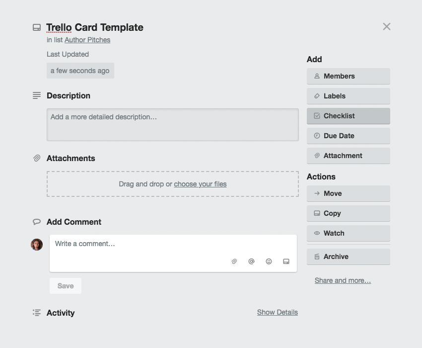 16 Standard Card Template In Trello for Ms Word for Card Template In Trello