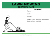 16 Standard Lawn Care Flyer Template Templates with Lawn Care Flyer Template