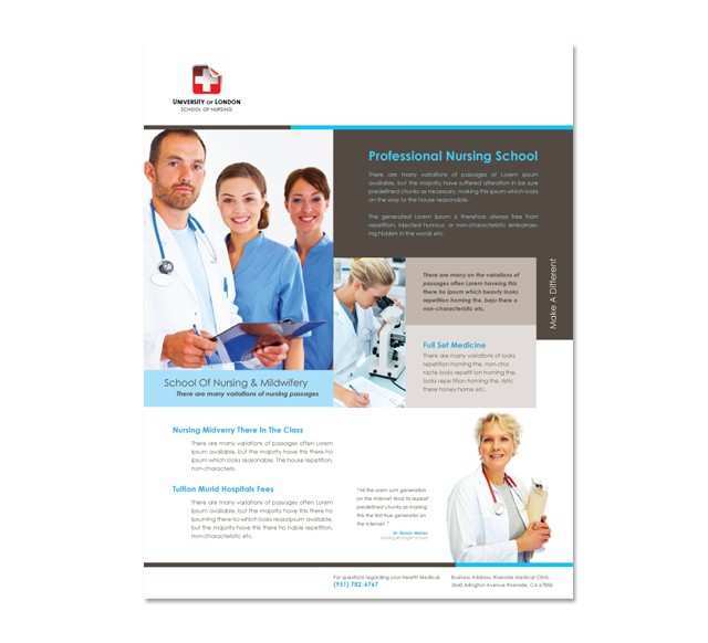 16 Standard Nursing Flyer Templates Layouts with Nursing Flyer Templates